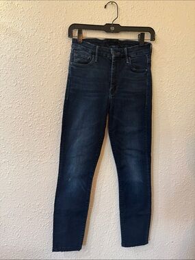 MOTHER Black Denim Jeans - Size 25